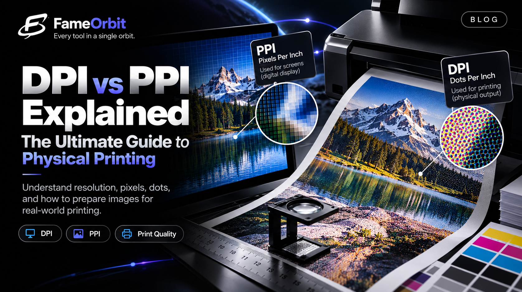 DPI vs PPI Explained: The Ultimate Guide to Physical Printing from Digital Files